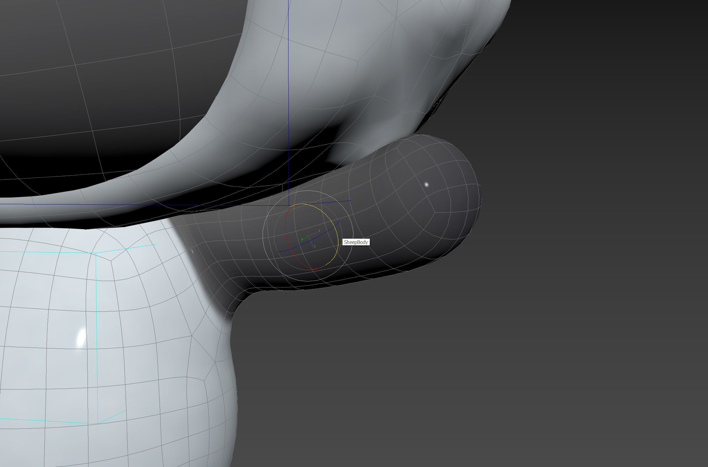 Character144 Rigged Sheep 3D model_18