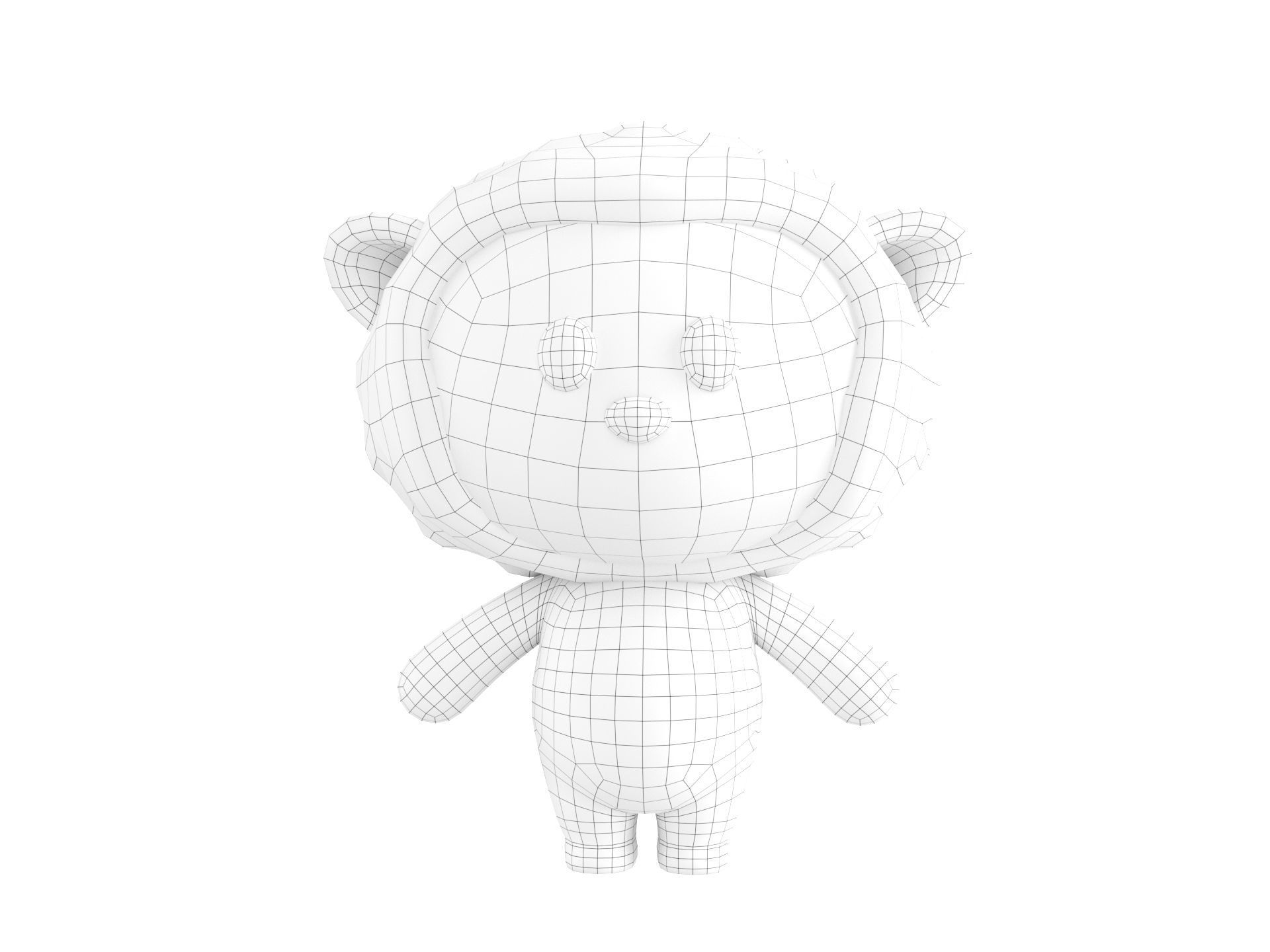 Character144 Rigged Sheep 3D model_23