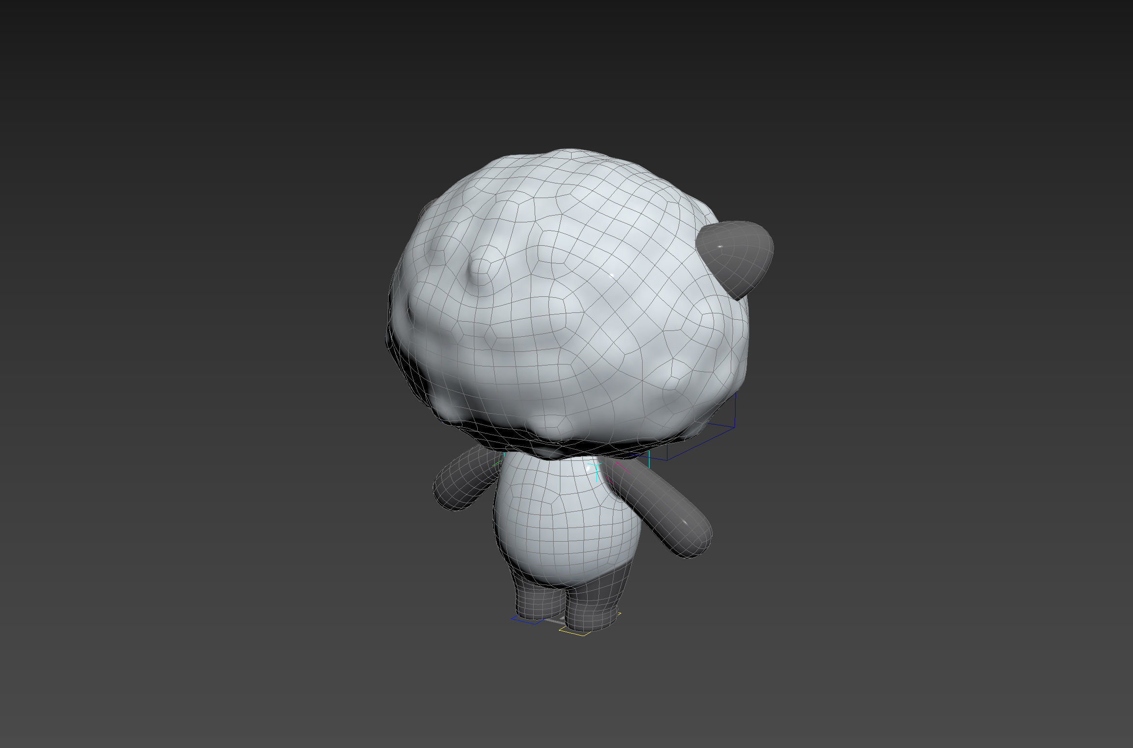 Character144 Rigged Sheep 3D model_15