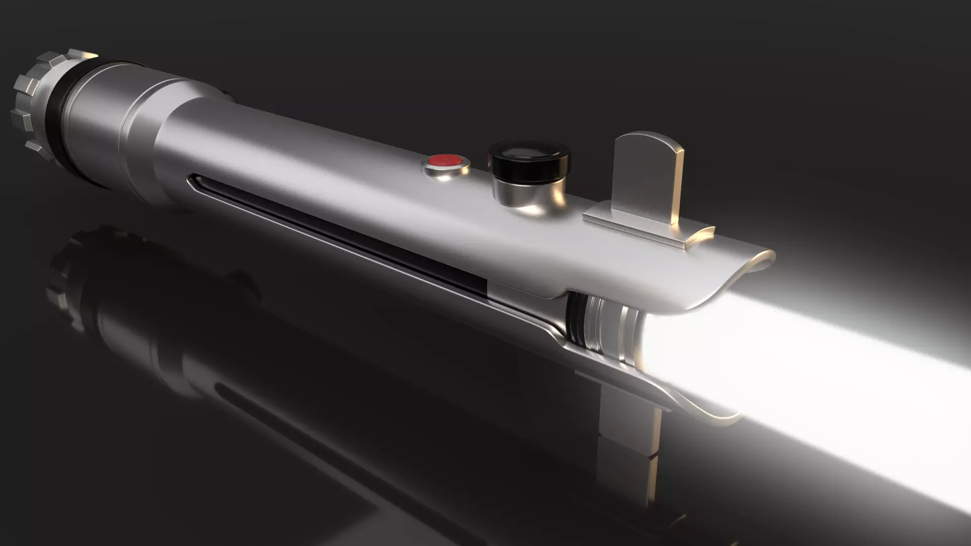 Ahsoka Tano Lightsaber 3D model_0