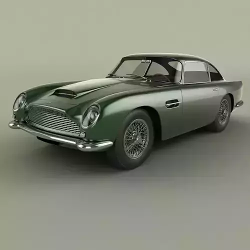 Aston Martin DB4 GT 3D model