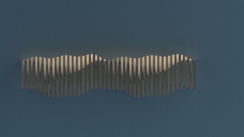 parametric pavilion 3D model_3