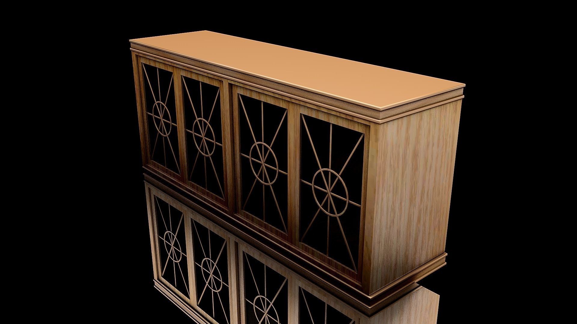 DINING ROOM SET 3D model_2