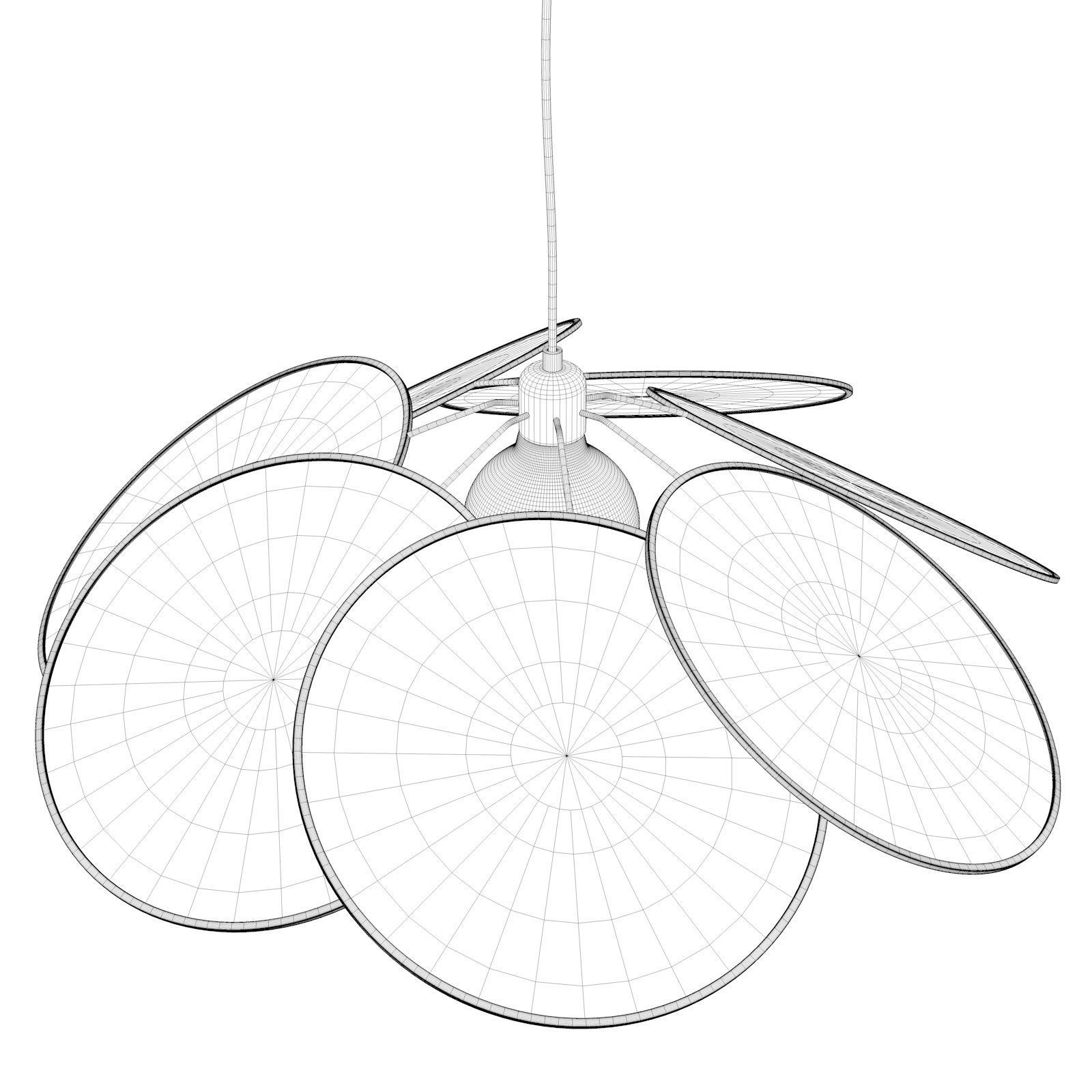 Evasion Pendant Lamp 3D model_4