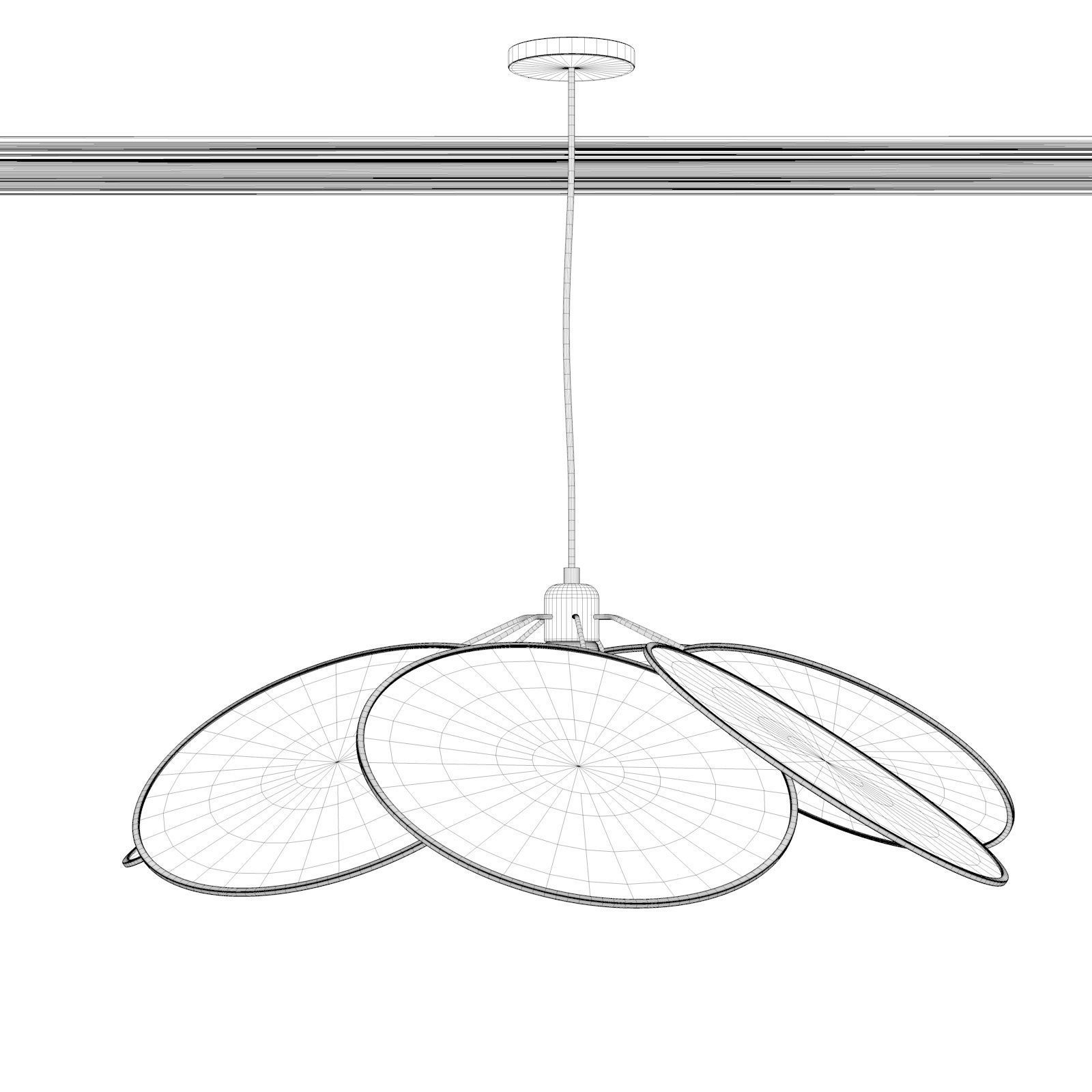 Evasion Pendant Lamp 3D model_3