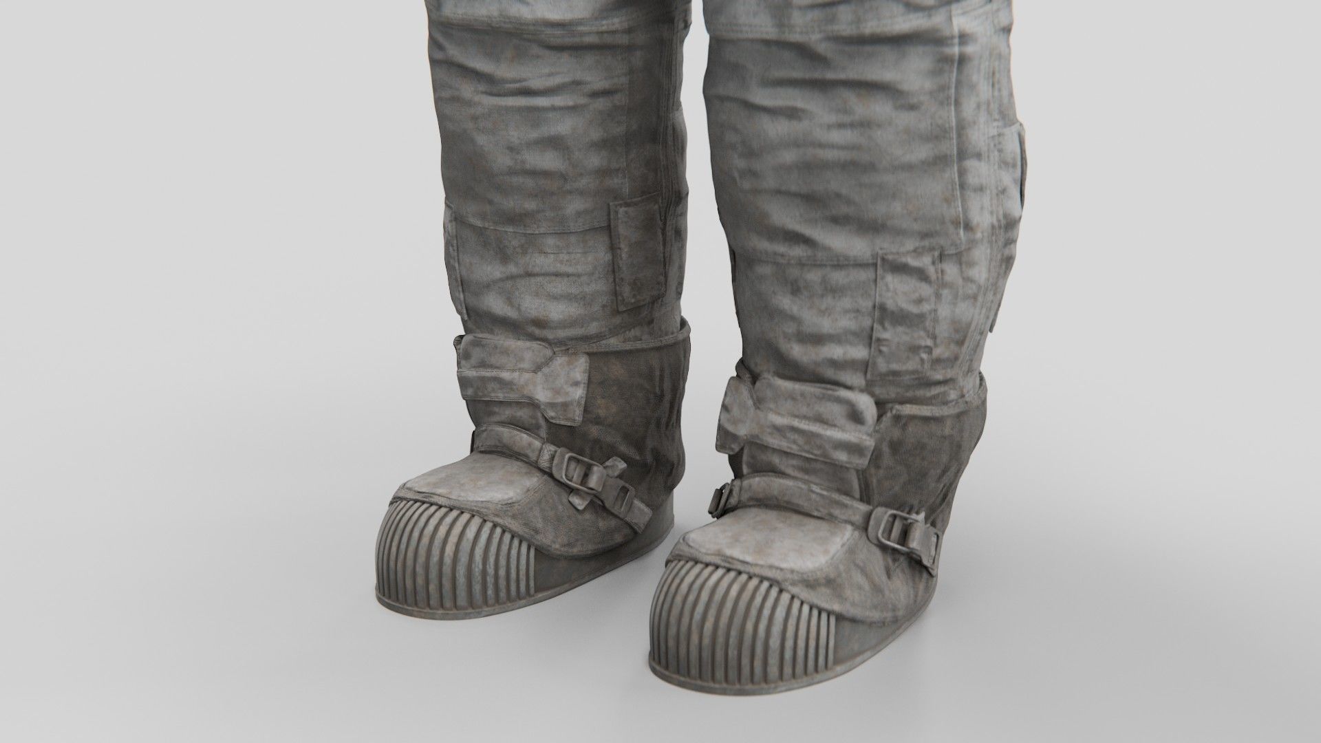 Apollo 11 A7L Spacesuit Rigged Low-poly 3D model_15
