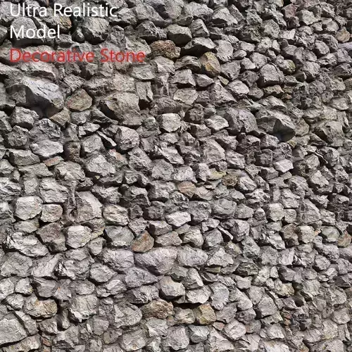 Ultra realistic Decorative Castle Wall 3D model