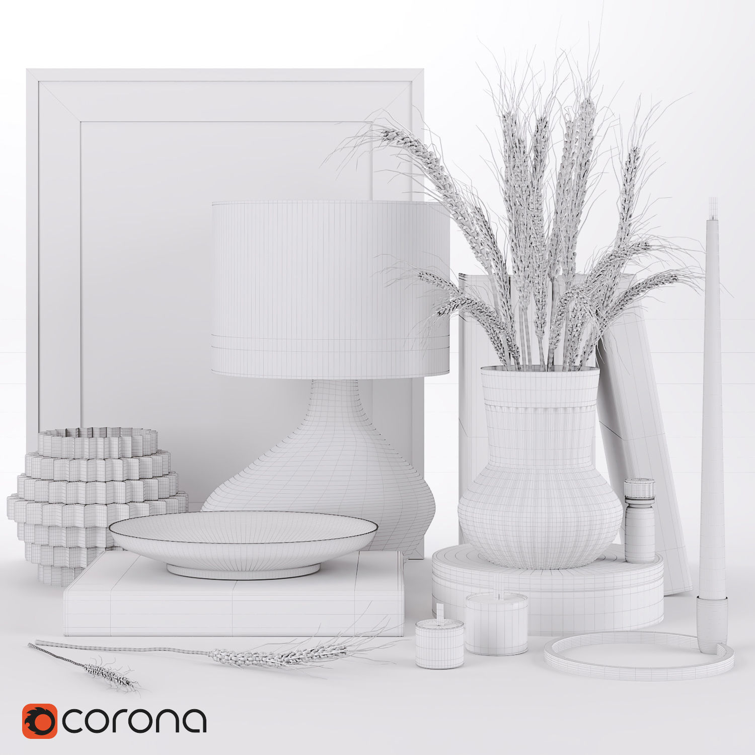 decorativeset01 3D model_3