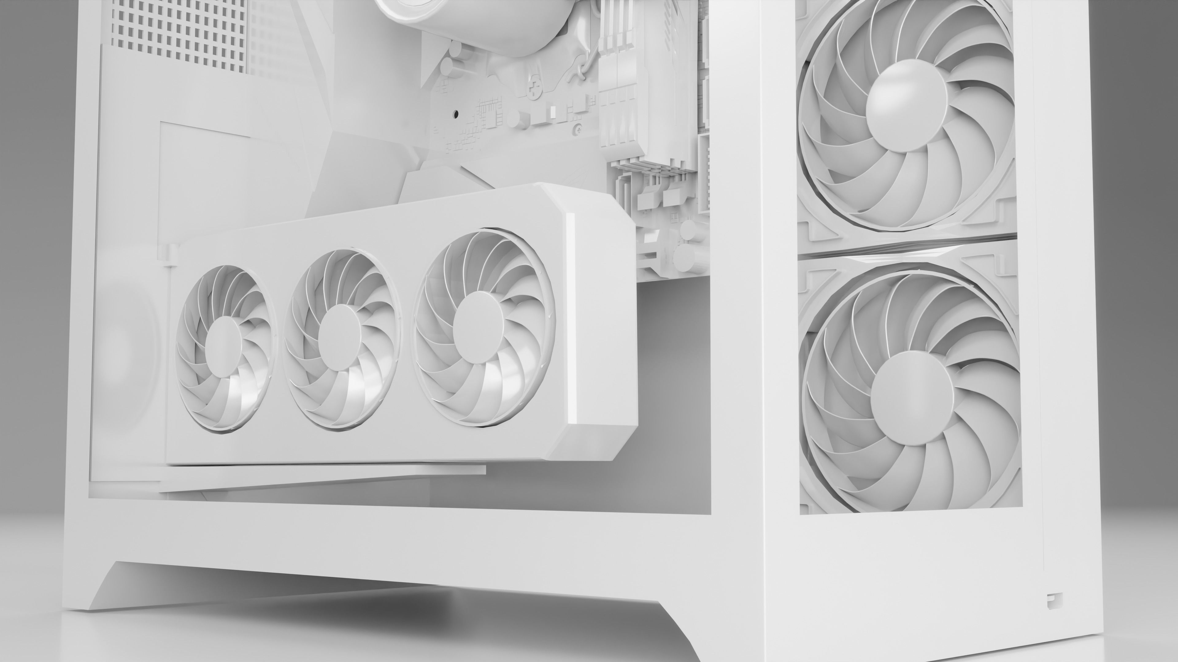 LIAN LI O11 DYNAMIC PC BUILD Low-poly 3D model_28