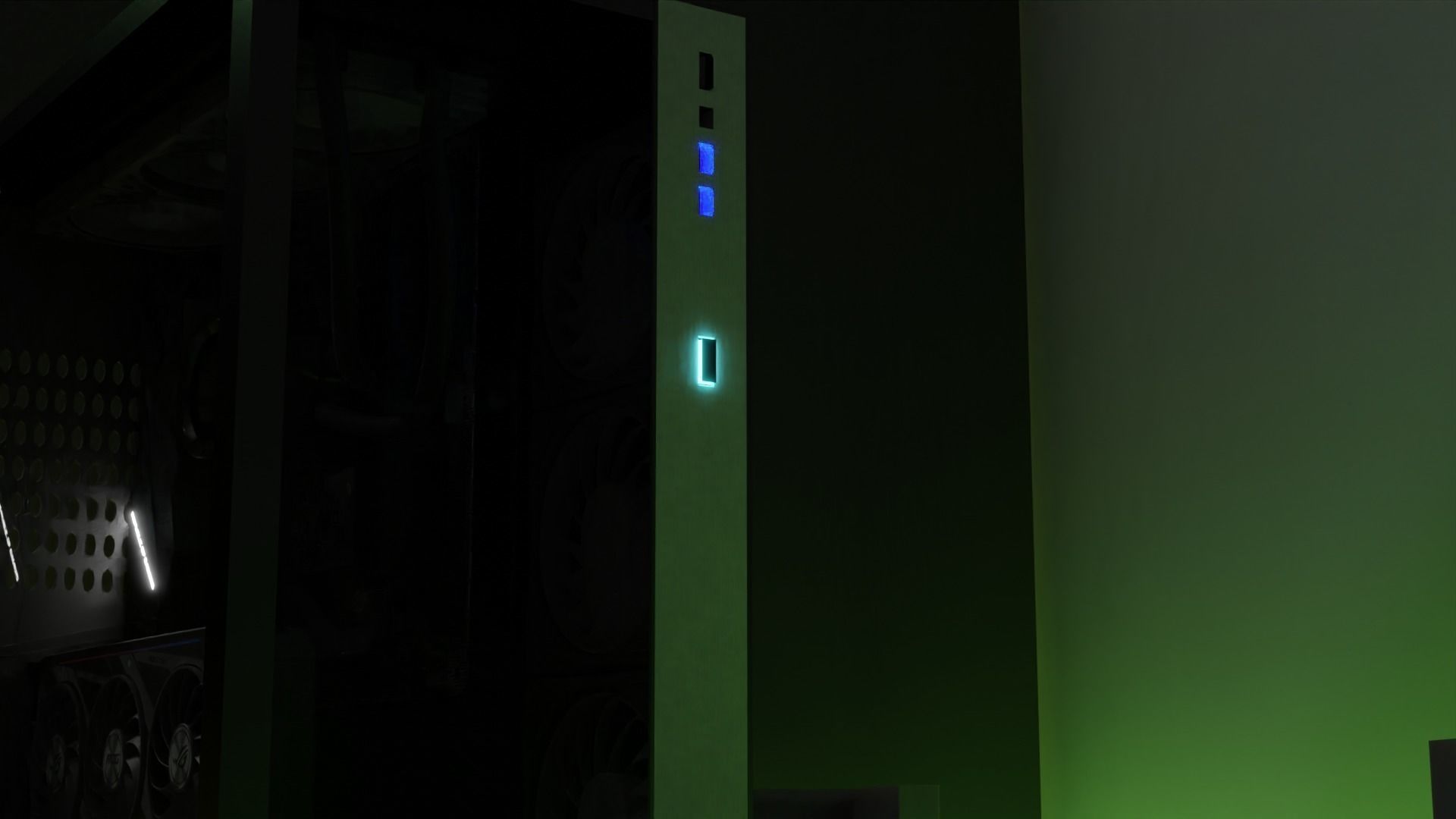 LIAN LI O11 DYNAMIC PC BUILD Low-poly 3D model_17