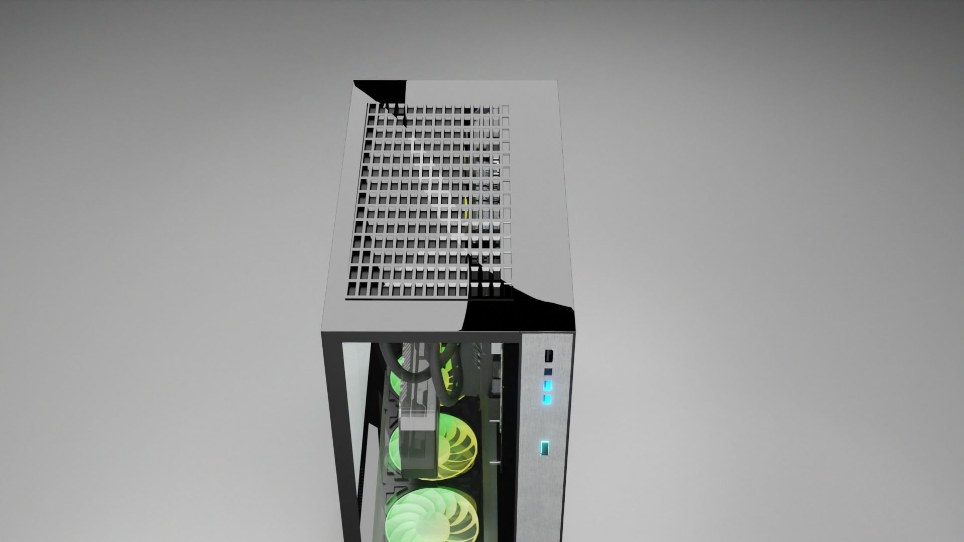 LIAN LI O11 DYNAMIC PC BUILD Low-poly 3D model_8