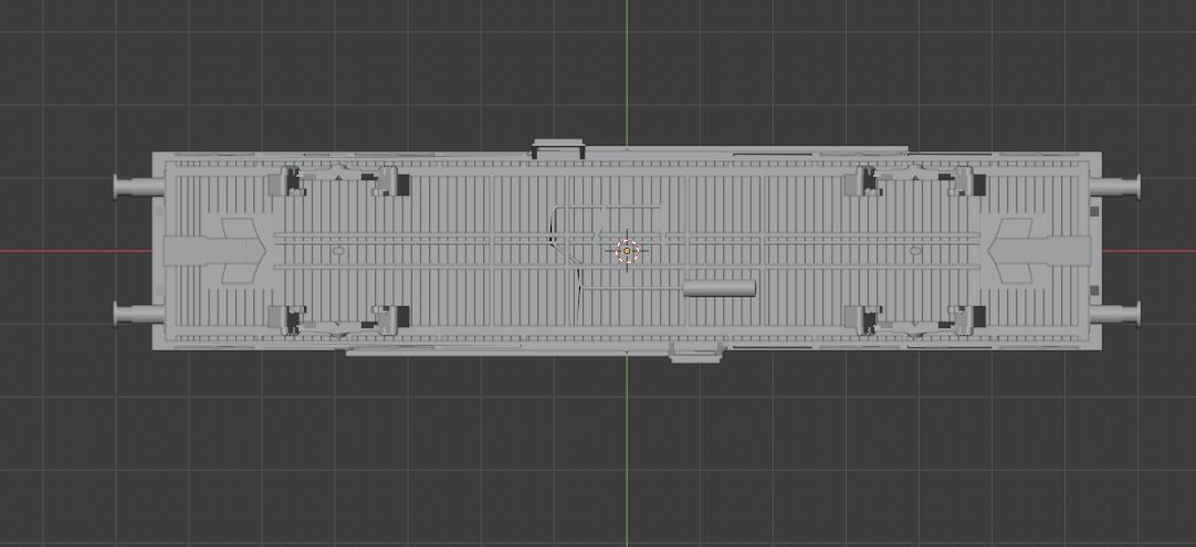 H0 1-87 scale Gbs 263 freight car 3D print model_15