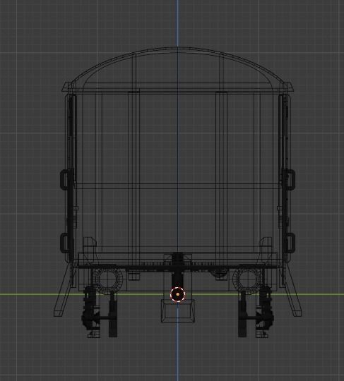 H0 1-87 scale Gbs 263 freight car 3D print model_4
