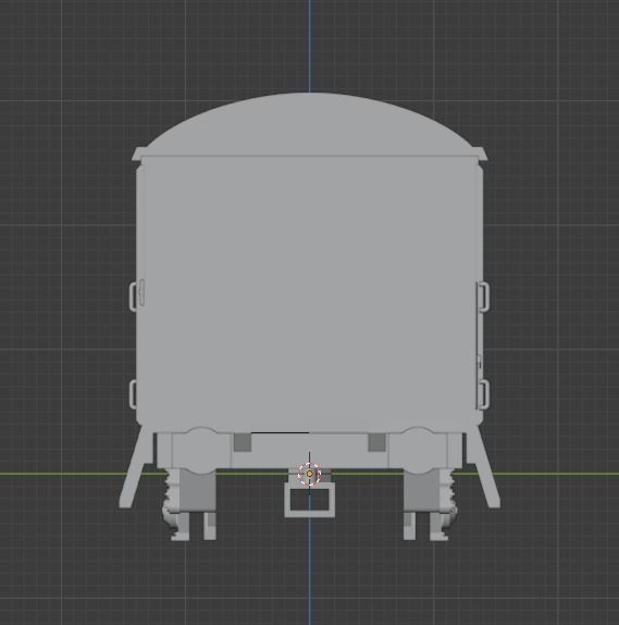 H0 1-87 scale Gbs 263 freight car 3D print model_3