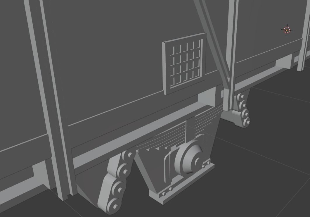 H0 1-87 scale Gbs 263 freight car 3D print model_6