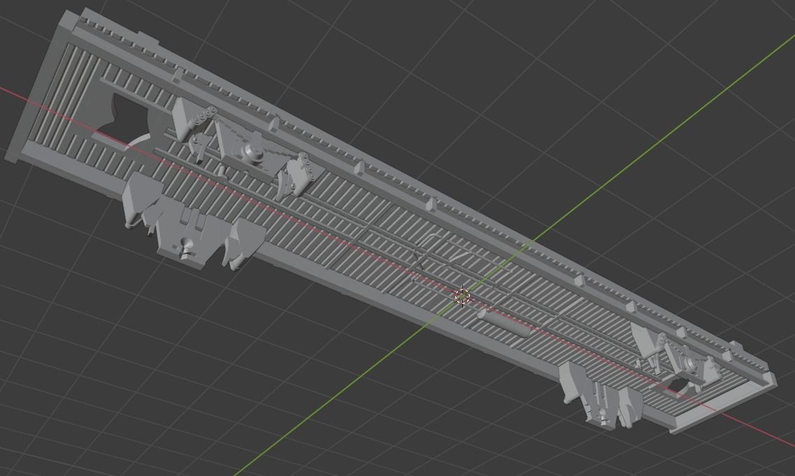 H0 1-87 scale Gbs 263 freight car 3D print model_11