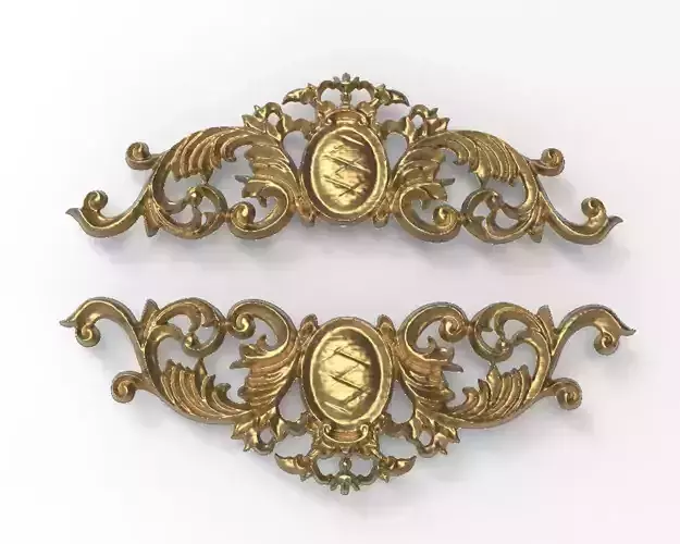 Floral Wood Carving for Furniture - 4