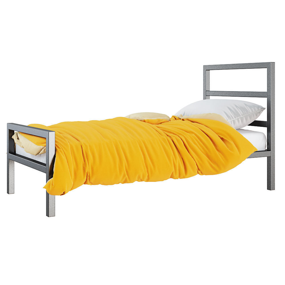 Parsons Bed 3D model_2