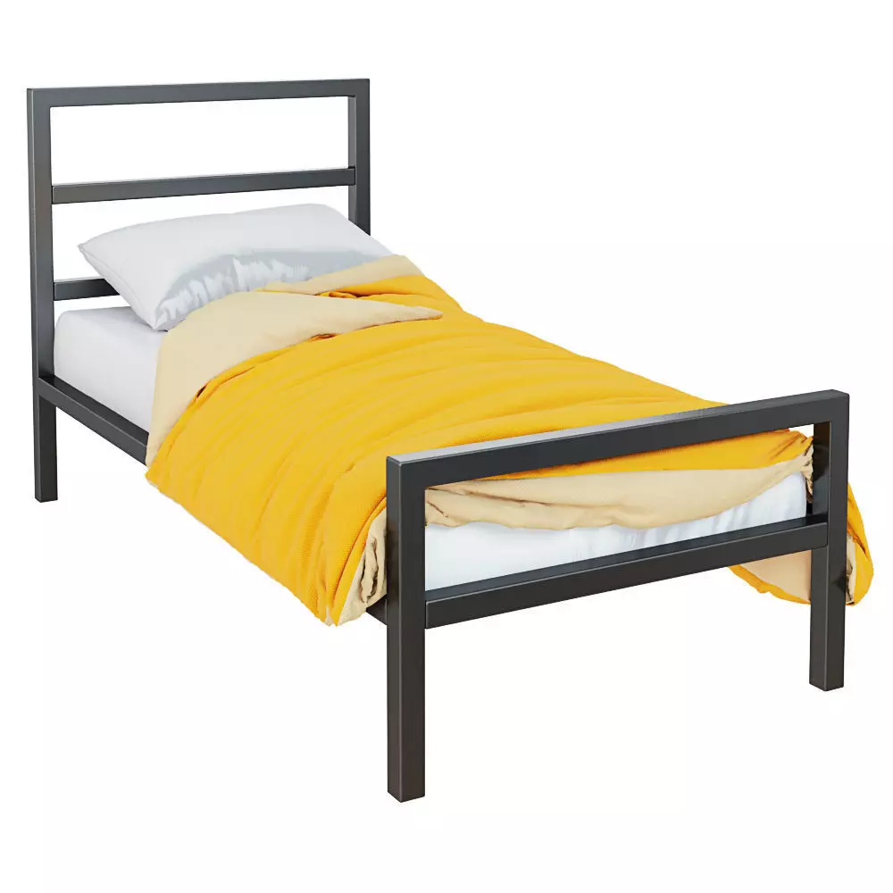 Parsons Bed 3D model_0