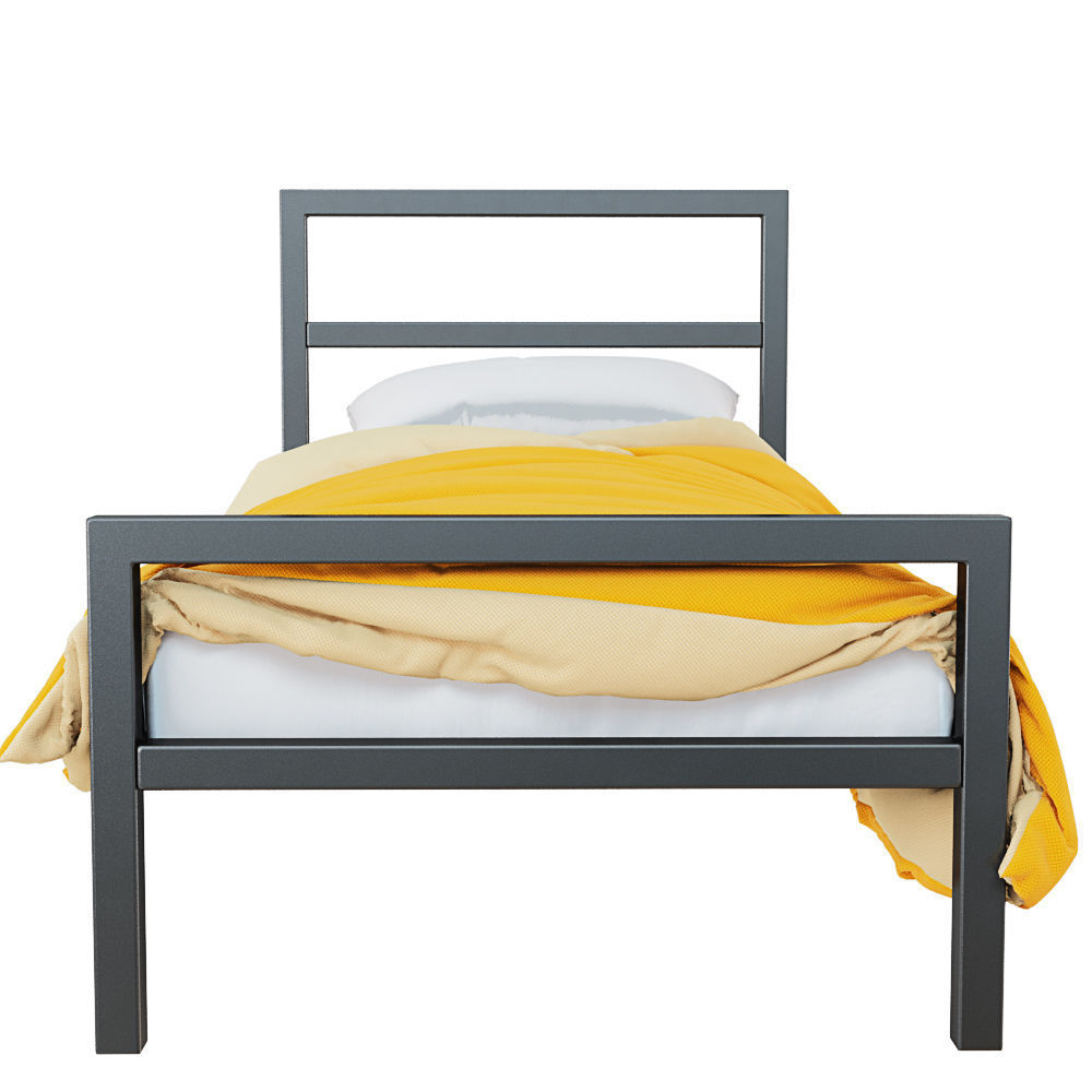 Parsons Bed 3D model_4