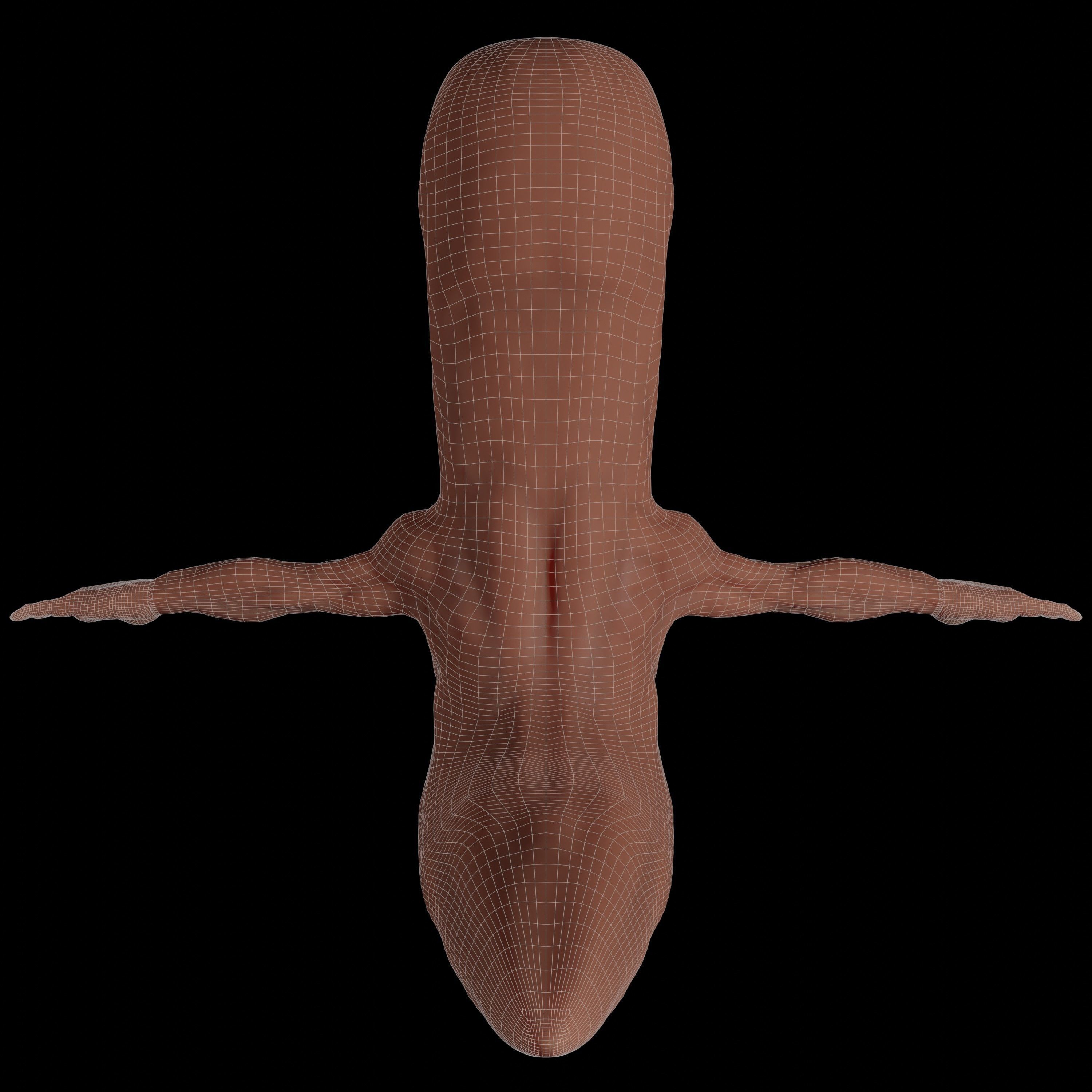 Realistic Worm - from the videogame series Worms Free low-poly 3D model_7
