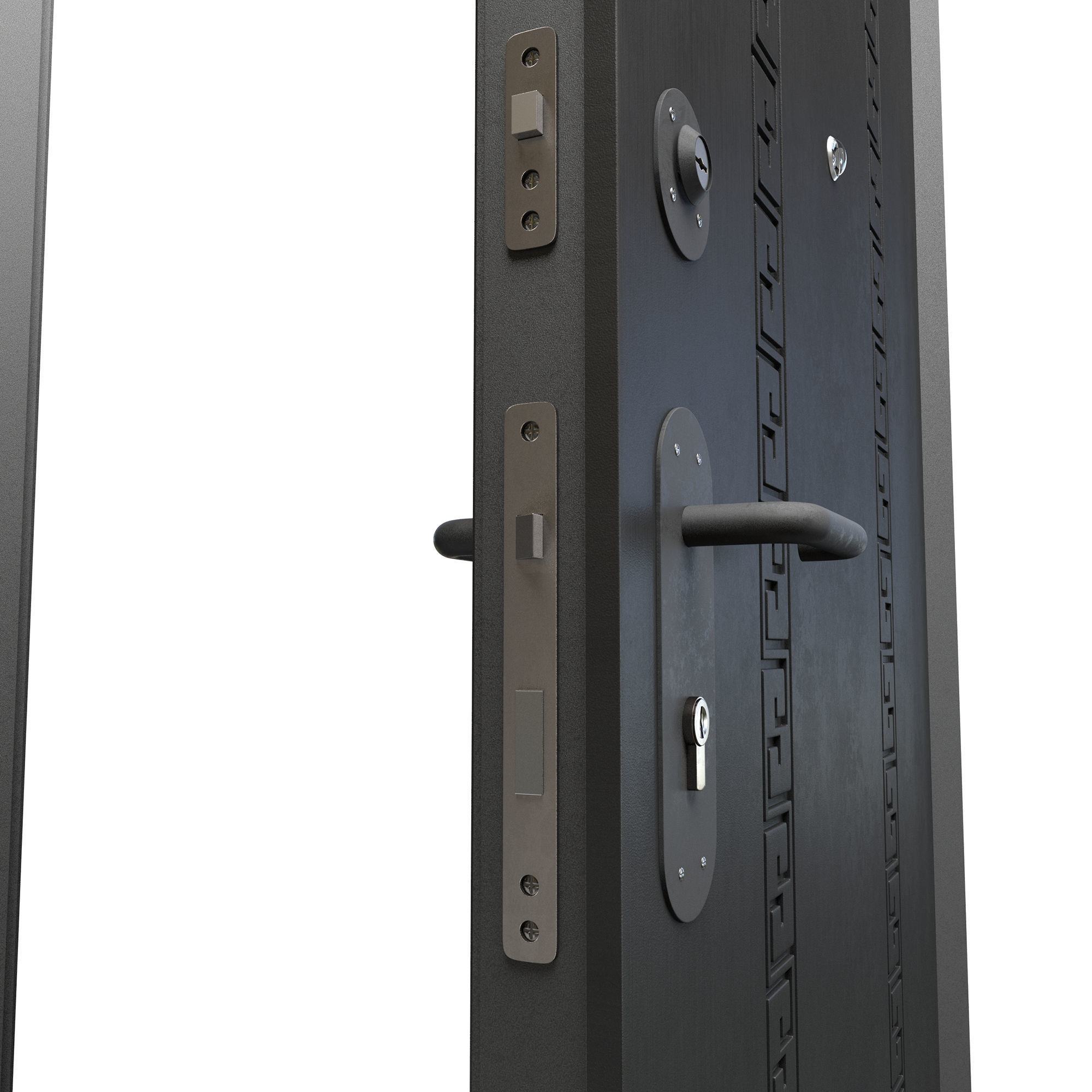 10 front doors for house 3D model_2