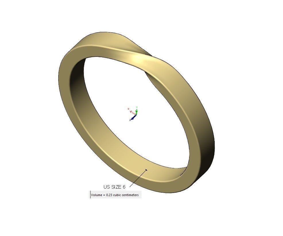 Twisted band US sizes 6to10 3D print model_14