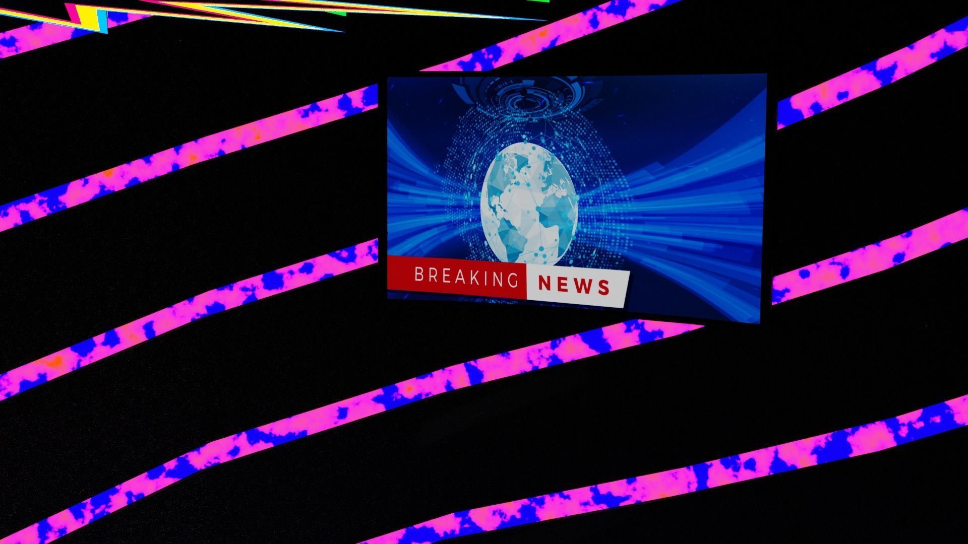 Virtual Brodcast Studio 3D model_8