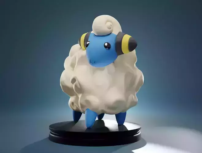 MAREEP - 3D PRINTABLE POKEMON