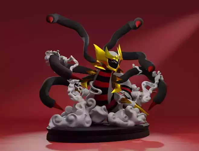 GIRATINA ORIGIN FORM - POKEMON with cuts and as a whole