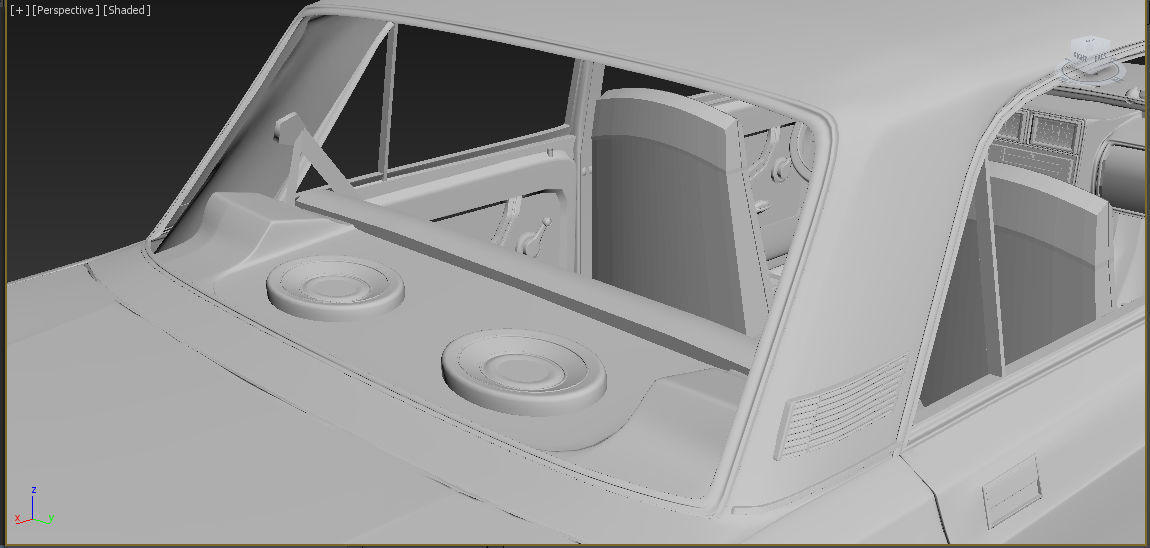 Vaz 2107 3D model_14