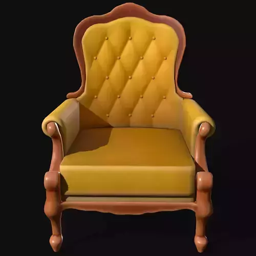 Stylized Armchair Retro