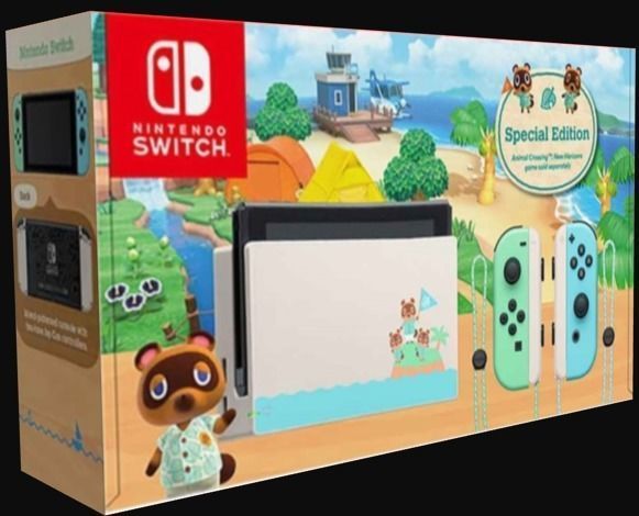 Nintendo Switch Box Free low-poly 3D model_8