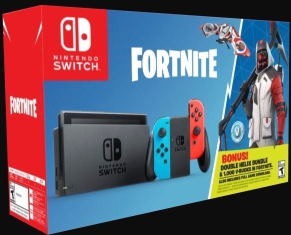Nintendo Switch Box Free low-poly 3D model_6