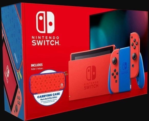 Nintendo Switch Box Free low-poly 3D model_13