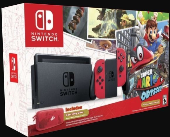 Nintendo Switch Box Free low-poly 3D model_2