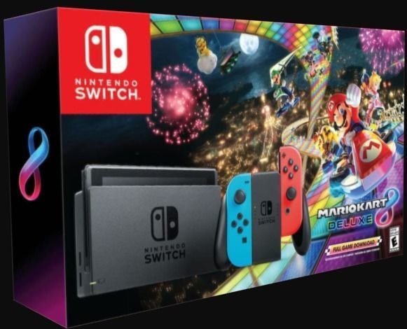 Nintendo Switch Box Free low-poly 3D model_5