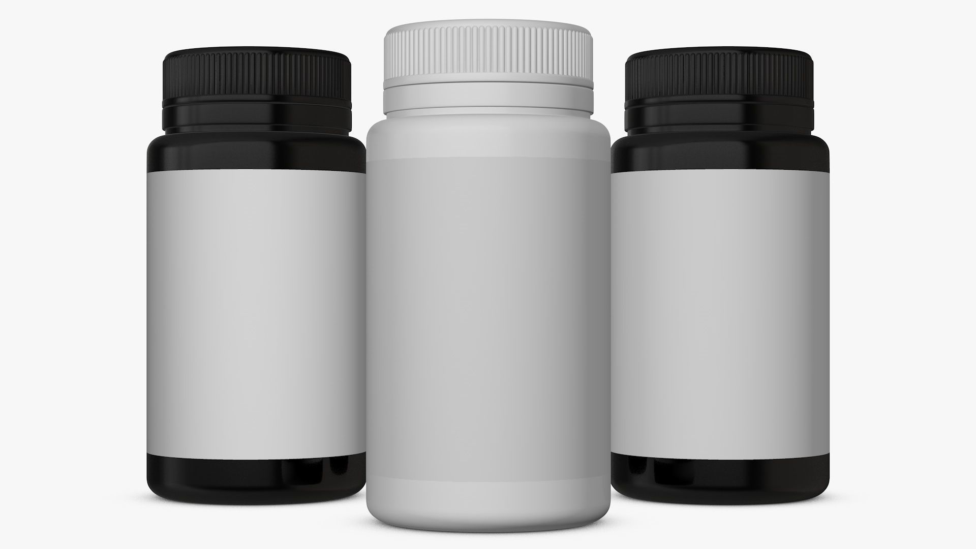 Vitamin Bottle 3D model_1