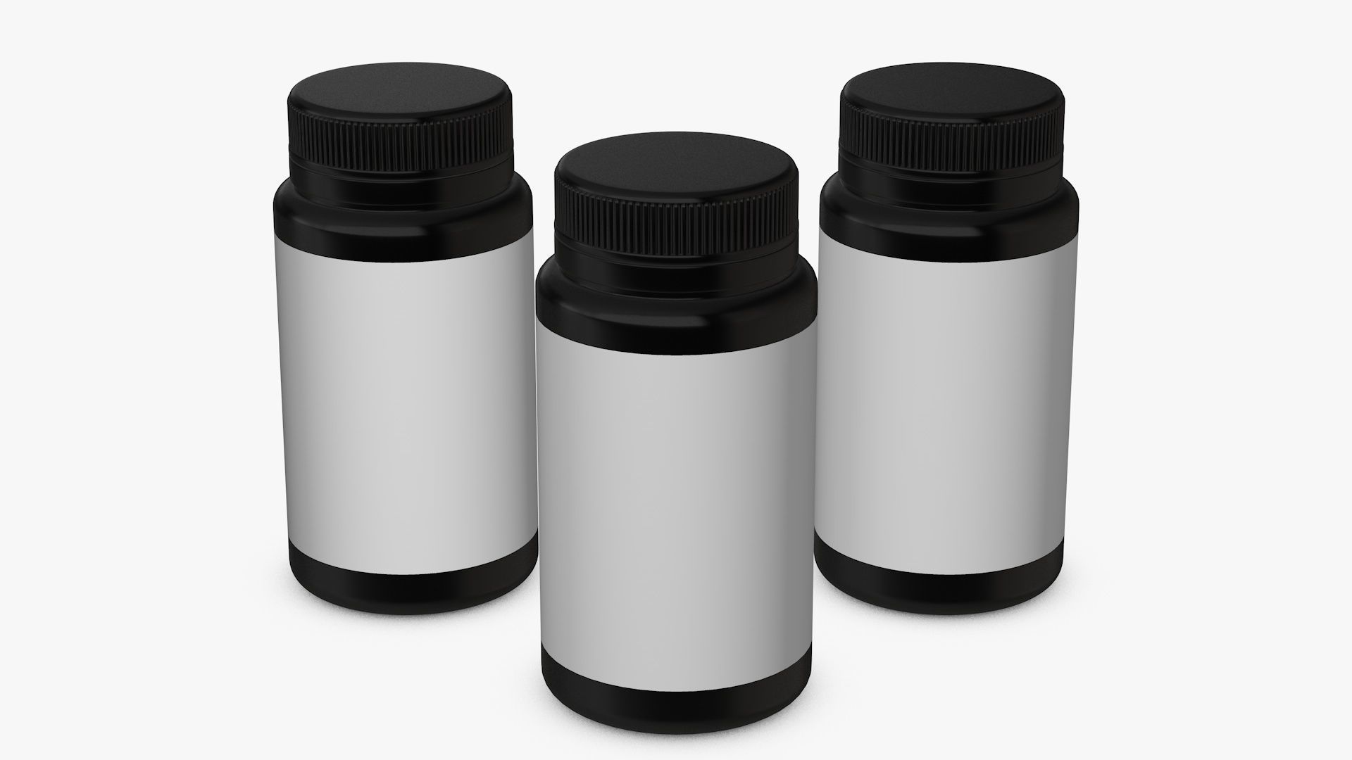 Vitamin Bottle 3D model_4