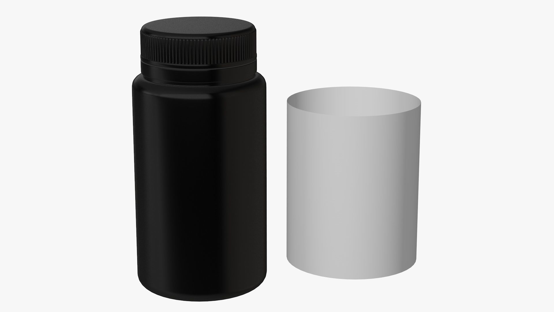 Vitamin Bottle 3D model_5