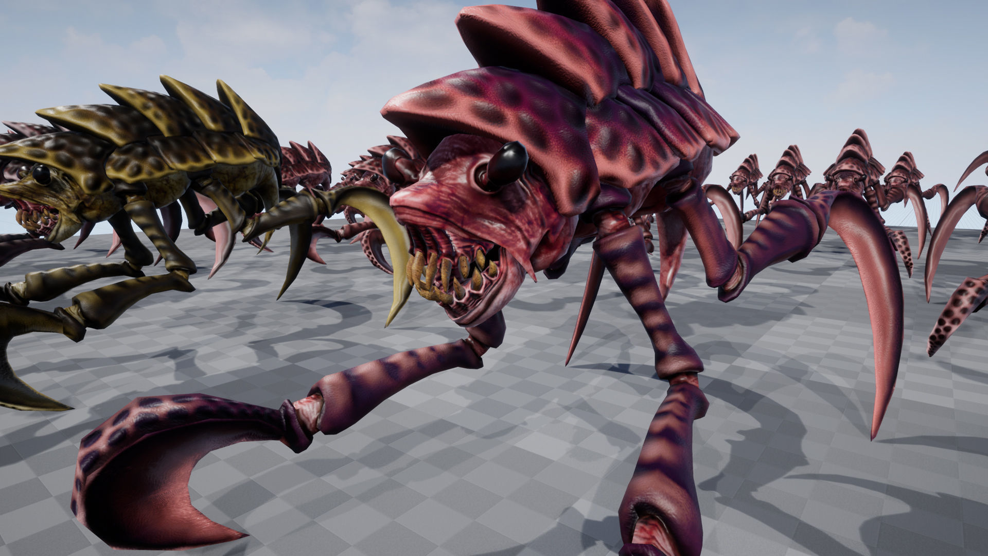 Shell Monster Low-poly 3D model_18
