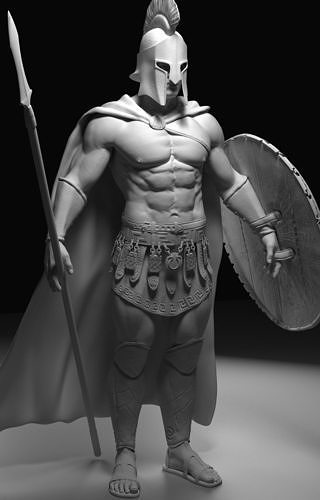 Spartan Warrior   3D model