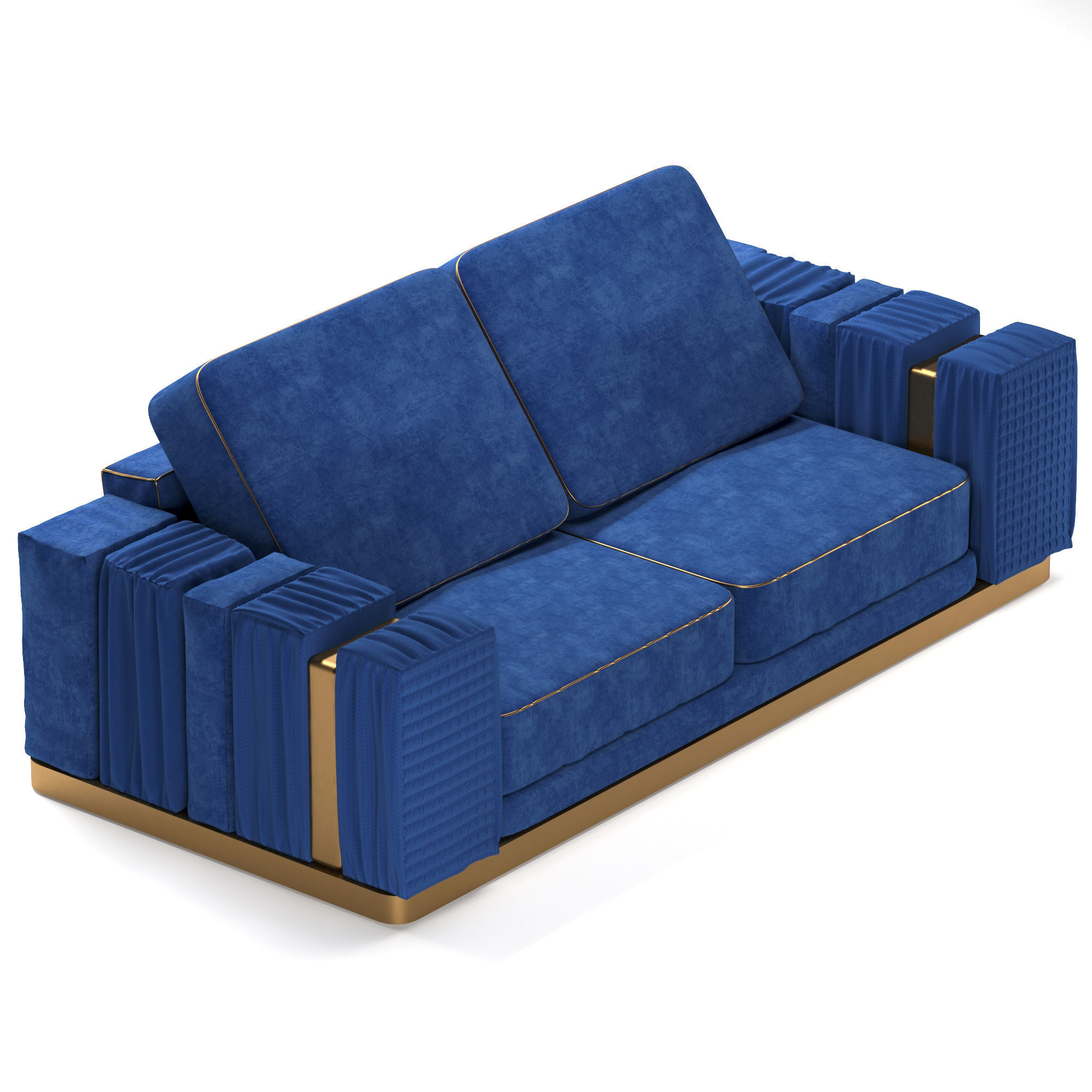 charisma sofa giorgio callection Low-poly 3D model_3