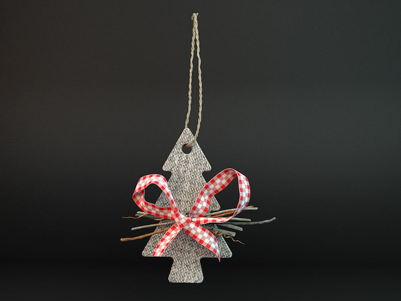 Christmas decoration 3D model_2