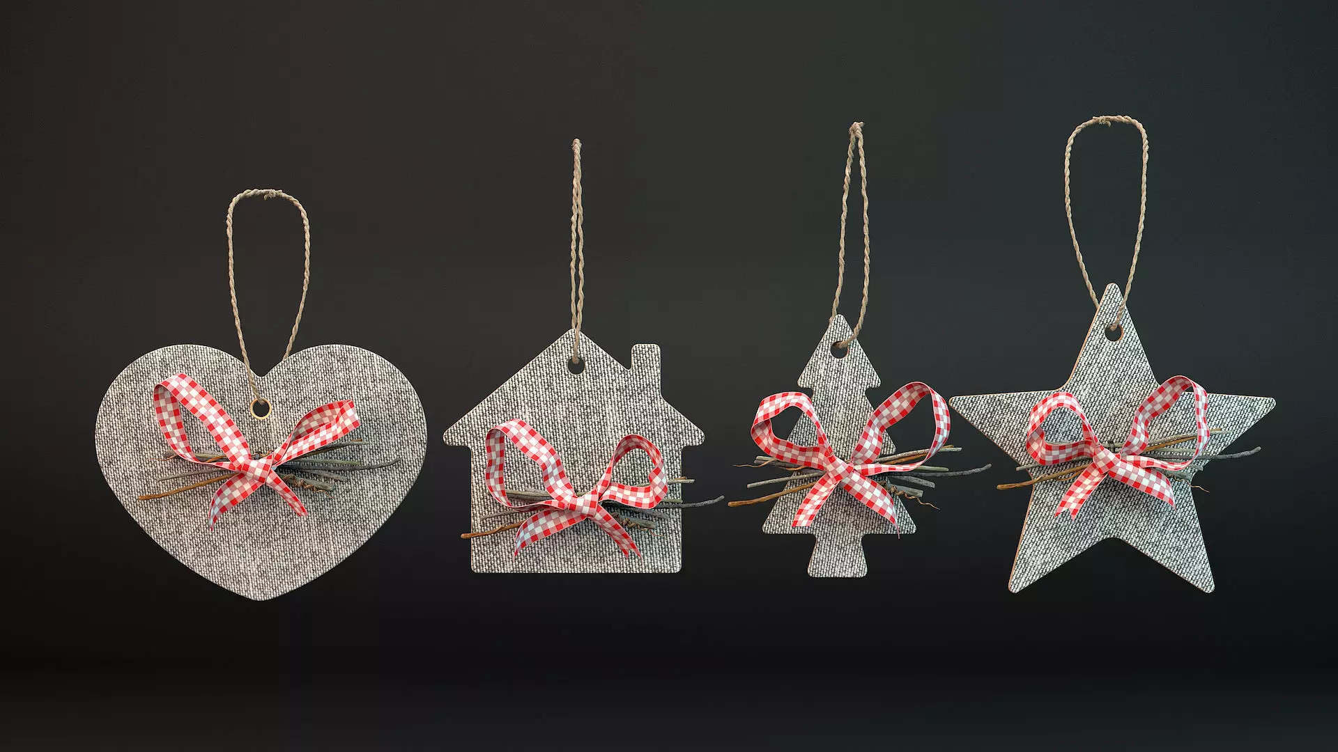 Christmas decoration 3D model_0