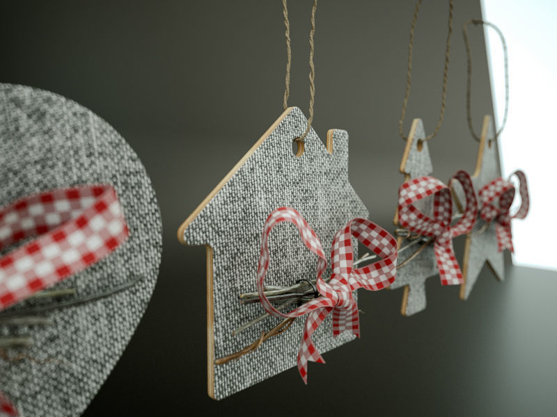Christmas decoration 3D model_12