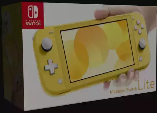 Nintendo Switch Lite Box Free low-poly 3D model