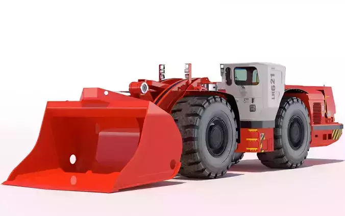 Underground Mining Loader LH621 3D model