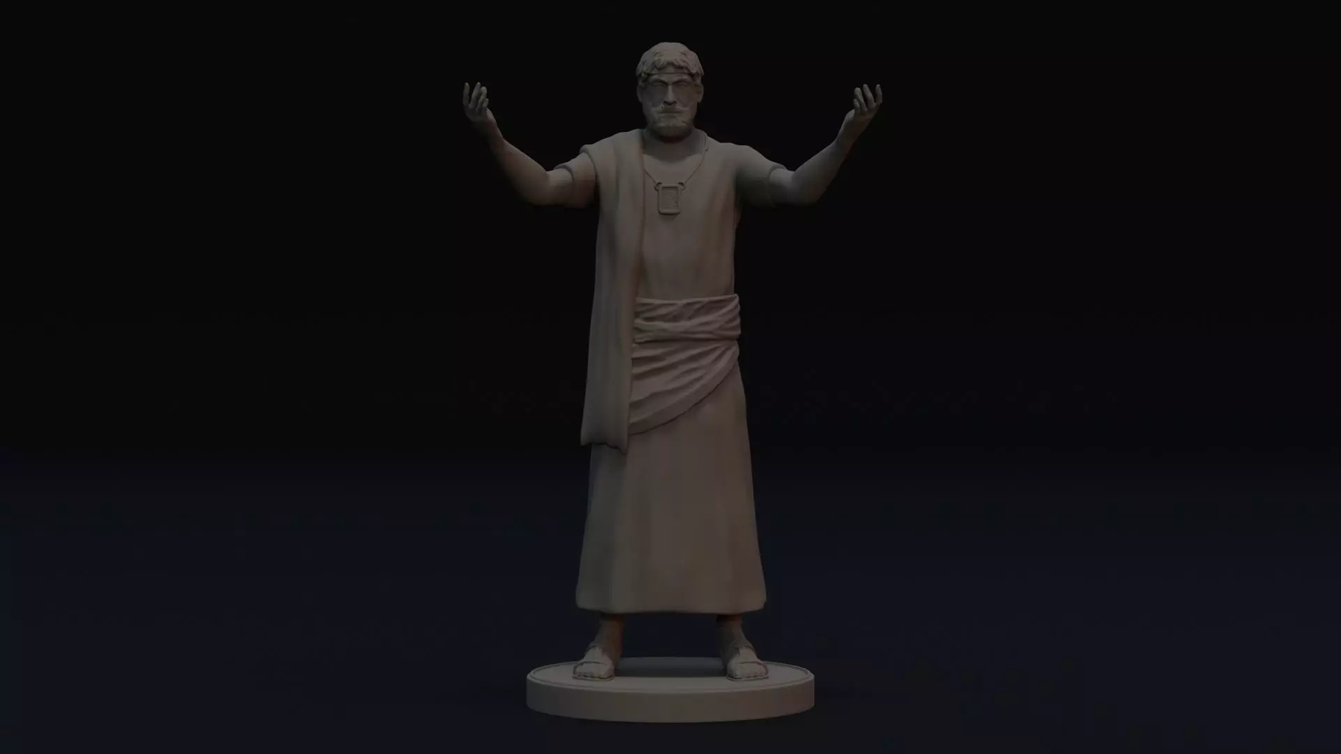 Perikles Assassins Creed Miniature 3D print model