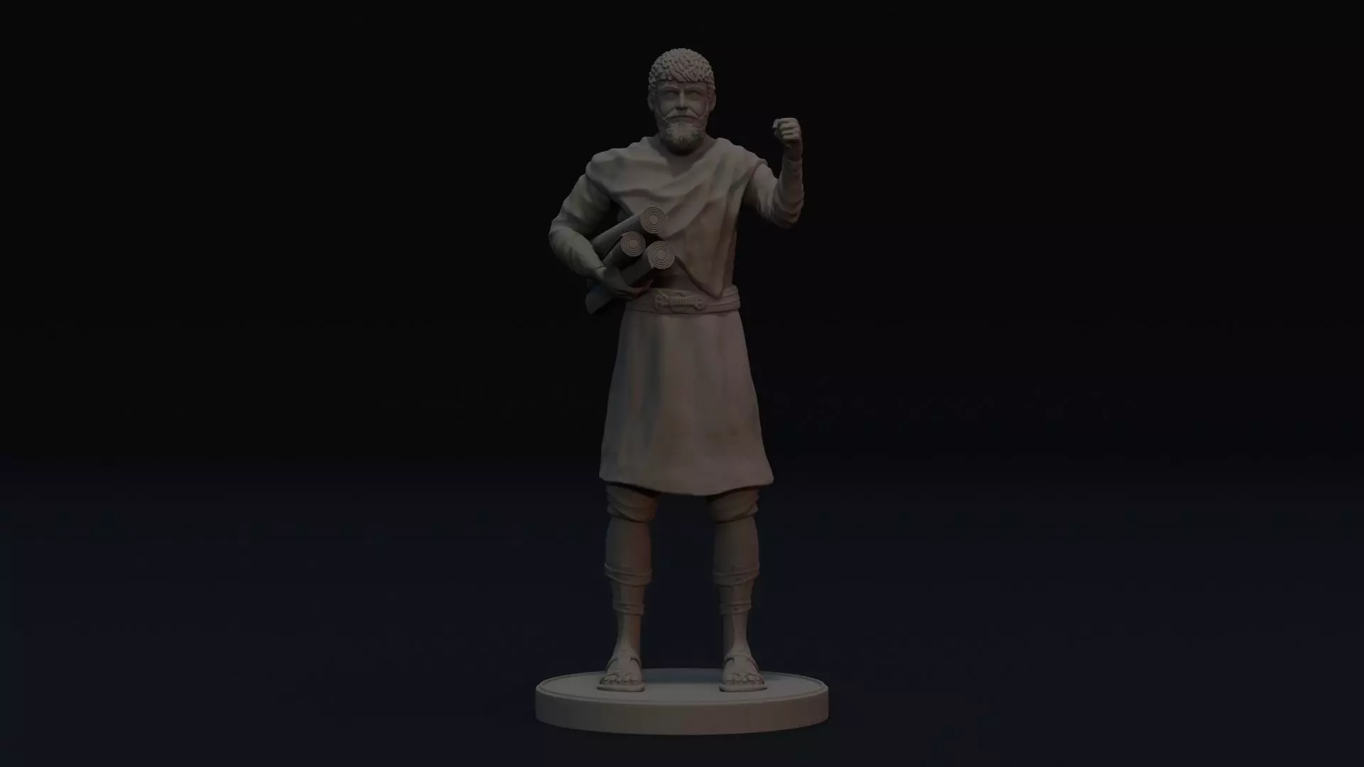 Herodotus Assassins Creed Miniature 3D print model